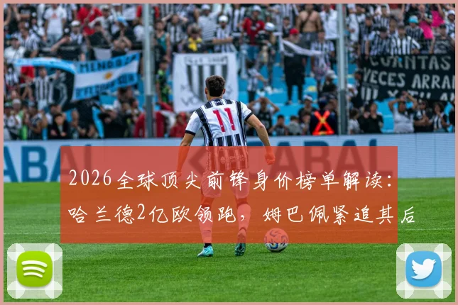 2026全球顶尖前锋身价榜单解读：哈兰德2亿欧领跑，姆巴佩紧追其后，谁将挑战王座？