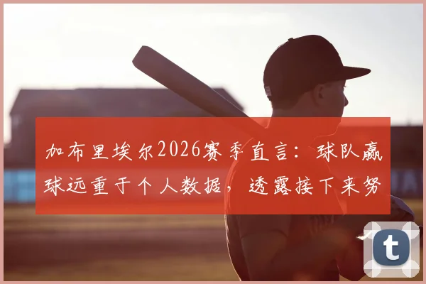 加布里埃尔2026赛季直言：球队赢球远重于个人数据，透露接下来努力方向与团队精神核心