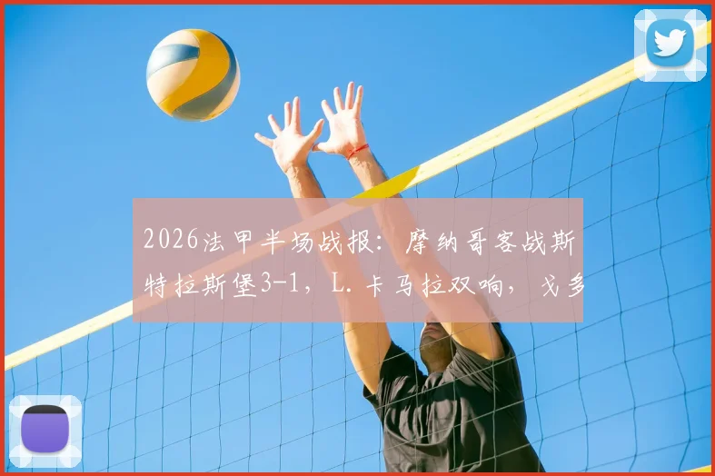 2026法甲半场战报：摩纳哥客战斯特拉斯堡3-1，L.卡马拉双响，戈多、法蒂破门集锦回放详解